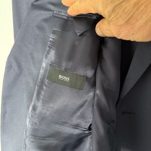 Boss Midnight Blue Suit Jacket
